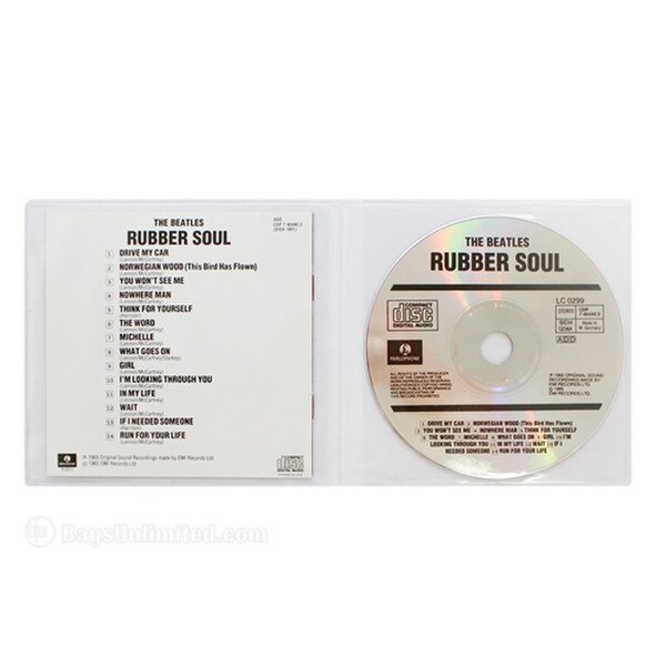 These clear 8-gauge Vinyl CD Gatefo